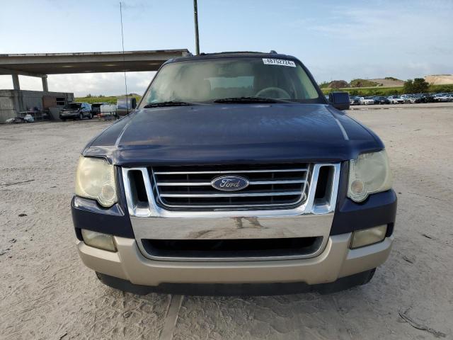 1FMEU64E47UB10387 - 2007 FORD EXPLORER EDDIE BAUER BLUE photo 5