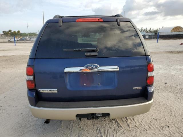 1FMEU64E47UB10387 - 2007 FORD EXPLORER EDDIE BAUER BLUE photo 6