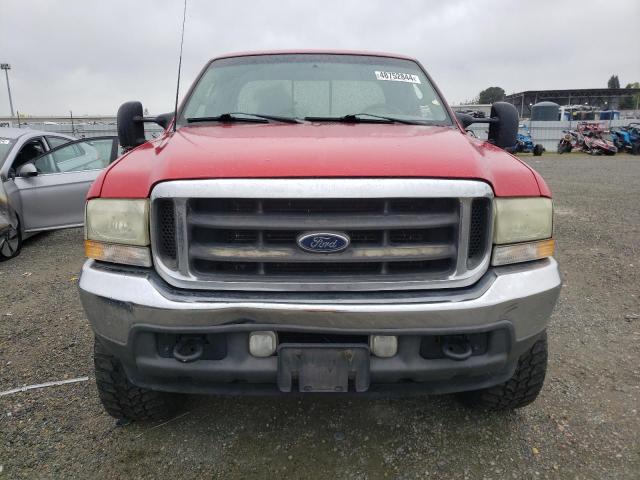 1FTNX21P33EC12729 - 2003 FORD F250 SUPER DUTY RED photo 5