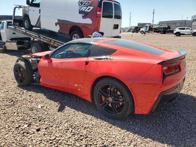 1G1YB2D75G5126148 - 2016 CHEVROLET CORVETTE STINGRAY 1LT RED photo 2