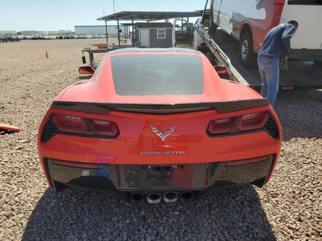 1G1YB2D75G5126148 - 2016 CHEVROLET CORVETTE STINGRAY 1LT RED photo 6