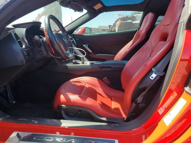 1G1YB2D75G5126148 - 2016 CHEVROLET CORVETTE STINGRAY 1LT RED photo 7