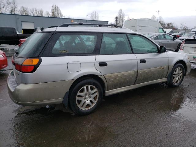 4S3BH675937614871 - 2003 SUBARU LEGACY OUTBACK AWP SILVER photo 3