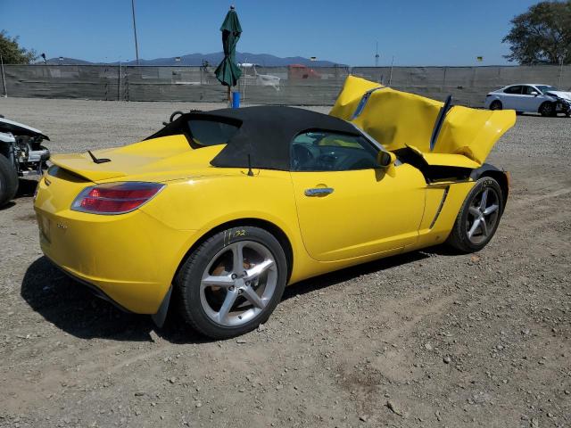 1G8MG35X28Y104064 - 2008 SATURN SKY REDLINE YELLOW photo 3