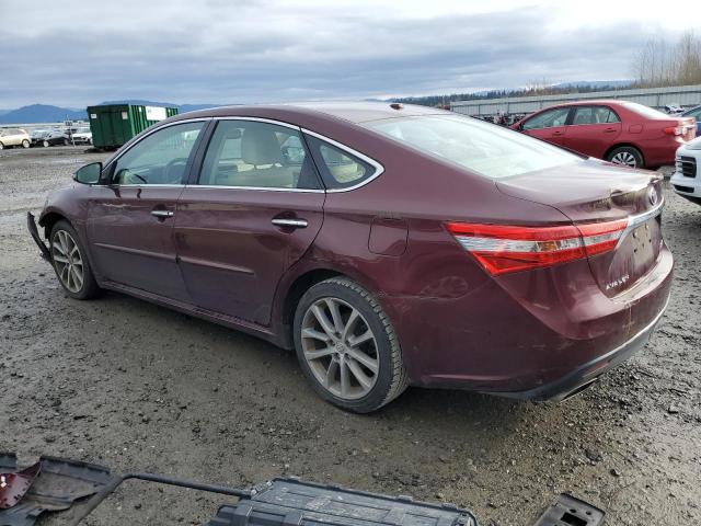 4T1BK1EB6FU165101 - 2015 TOYOTA AVALON XLE MAROON photo 2