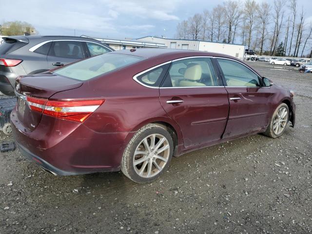 4T1BK1EB6FU165101 - 2015 TOYOTA AVALON XLE MAROON photo 3