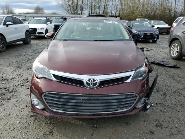 4T1BK1EB6FU165101 - 2015 TOYOTA AVALON XLE MAROON photo 5