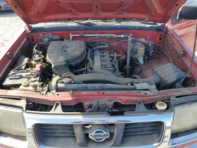 1N6DD26S1XC341259 - 1999 NISSAN FRONTIER KING CAB XE RED photo 11