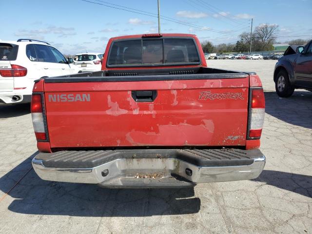 1N6DD26S1XC341259 - 1999 NISSAN FRONTIER KING CAB XE RED photo 6