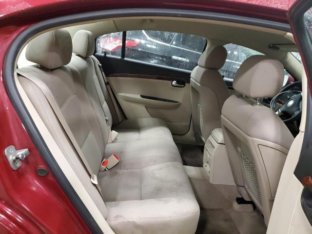 1G8ZS57N27F268243 - 2007 SATURN AURA XE RED photo 10