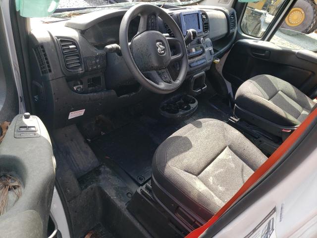 3C6LRVDG9PE502487 - 2023 RAM PROMASTER 2500 HIGH Ақ фото 8