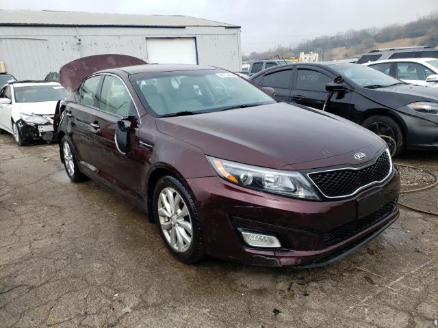 5XXGN4A77FG444695 - 2015 KIA OPTIMA EX BURGUNDY photo 4