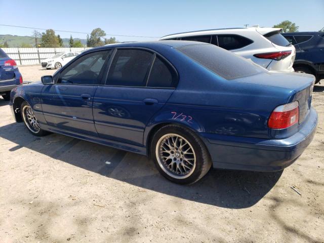 WBADT63432CH98649 - 2002 BMW 530 I AUTOMATIC BLUE photo 2