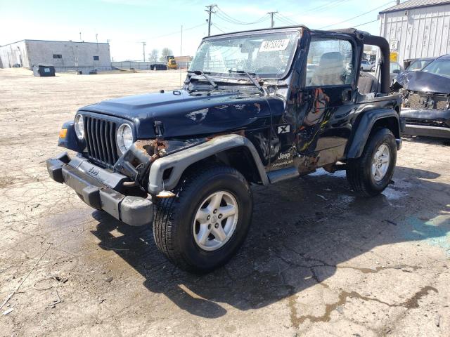 2004 JEEP WRANGLER X, 