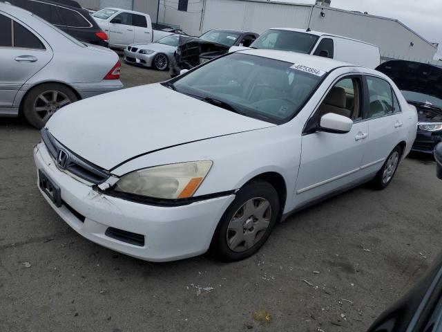 1HGCM56466A178217 - 2006 HONDA ACCORD LX WHITE photo 1