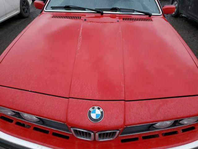 WBAEC8414K3268823 - 1989 BMW 635 CSI AUTOMATIC RED photo 11