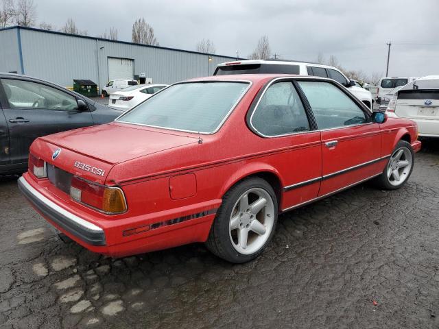 WBAEC8414K3268823 - 1989 BMW 635 CSI AUTOMATIC RED photo 3