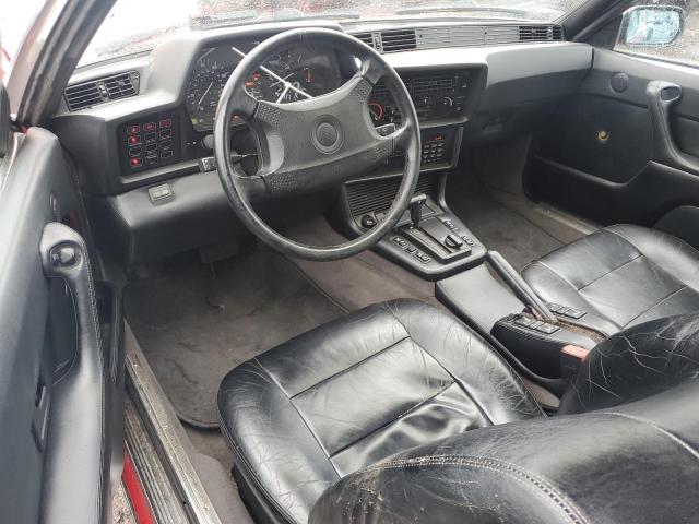 WBAEC8414K3268823 - 1989 BMW 635 CSI AUTOMATIC RED photo 8