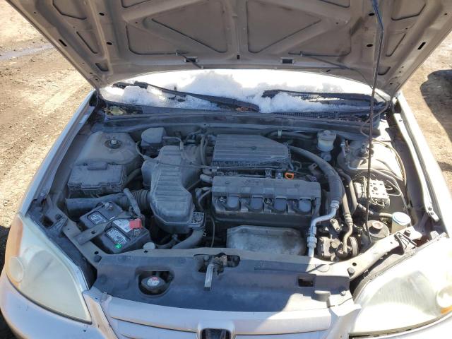 2HGES26731H555989 - 2001 HONDA CIVIC EX TAN photo 11