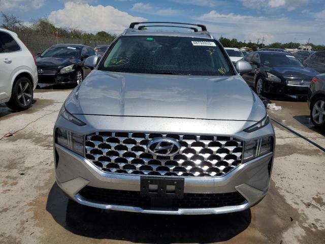 5NMS24AJ3MH369300 - 2021 HYUNDAI SANTA FE SEL SILVER photo 5