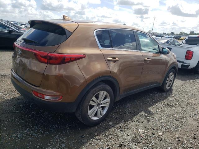 KNDPM3AC3H7157165 - 2017 KIA SPORTAGE LX BROWN photo 3