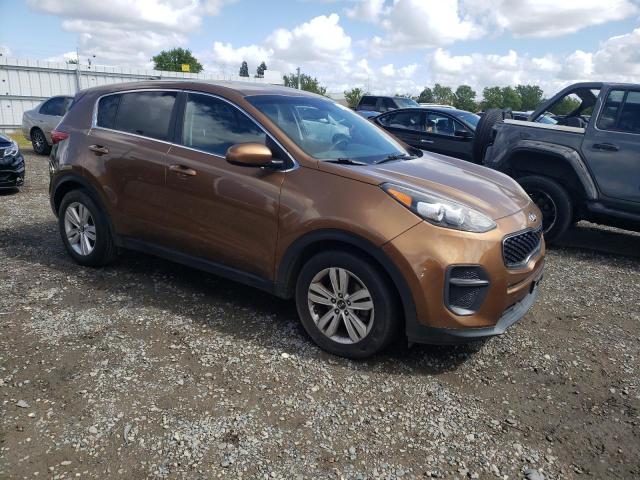 KNDPM3AC3H7157165 - 2017 KIA SPORTAGE LX BROWN photo 4