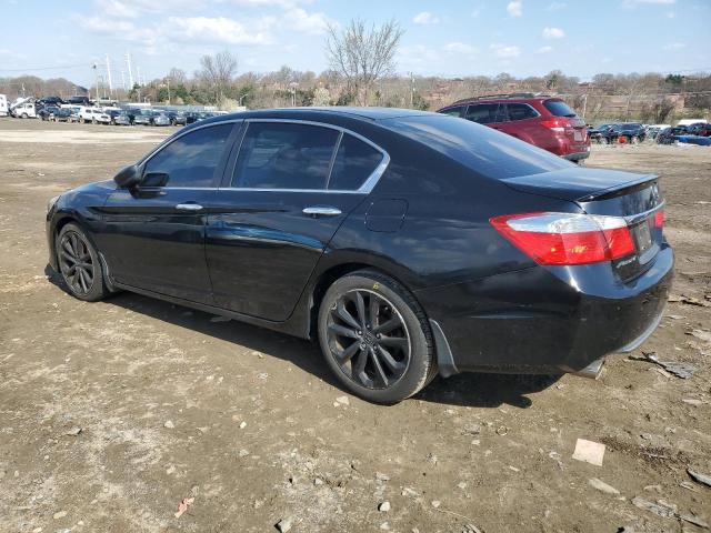 1HGCR2F50FA084245 - 2015 HONDA ACCORD SPORT BLACK photo 2