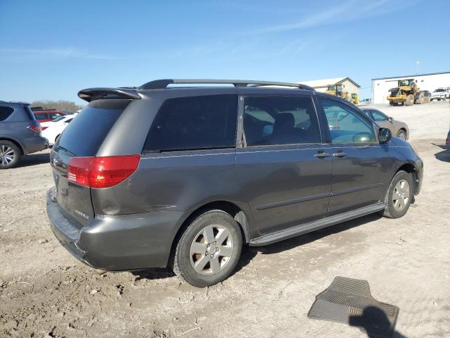 5TDZA23C65S296202 - 2005 TOYOTA SIENNA CE GRAY photo 3