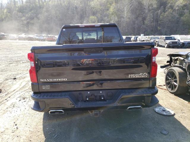 1GCUYHED5MZ201415 - 2021 CHEVROLET SILVERADO K1500 HIGH COUNTRY BLACK photo 6