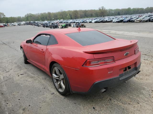 2G1FK1EJ3F9222504 - 2015 CHEVROLET CAMARO 2SS RED photo 2