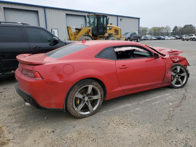 2G1FK1EJ3F9222504 - 2015 CHEVROLET CAMARO 2SS RED photo 3