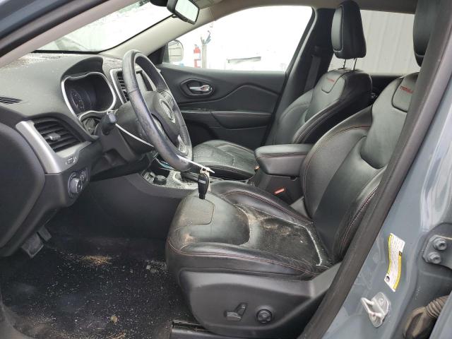 1C4PJMBS1EW134537 - 2014 JEEP CHEROKEE TRAILHAWK ნაცრისფერი ფოტო 7