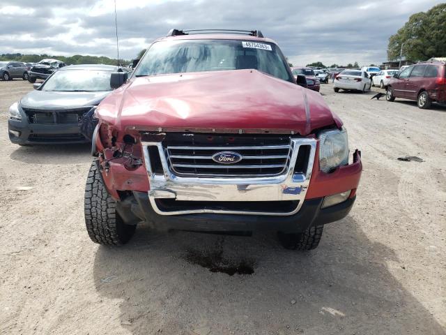 1FMEU51827UA64972 - 2007 FORD EXPLORER S XLT MAROON photo 5