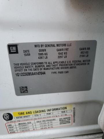 1G1ZC5EB5A4147844 - 2010 CHEVROLET MALIBU 1LT 白色 照片 12