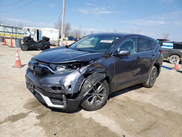 2HKRW2H5XLH695855 - 2020 HONDA CR-V EX GRAY photo 1