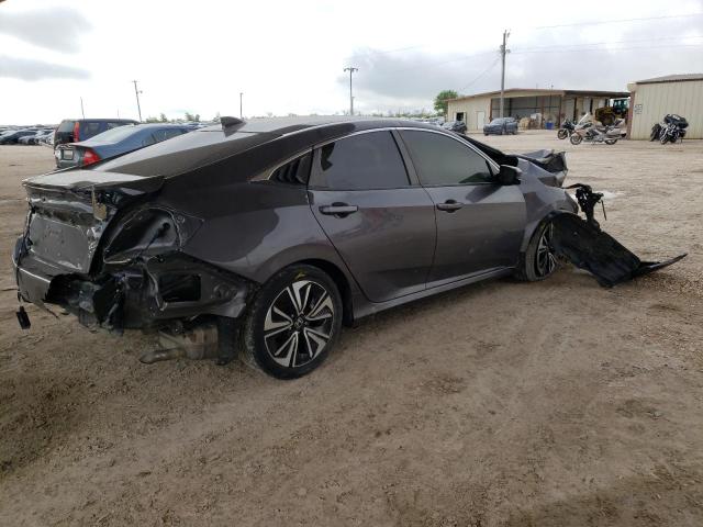 JHMFC1F72JX026439 - 2018 HONDA CIVIC EXL Boz foto 3