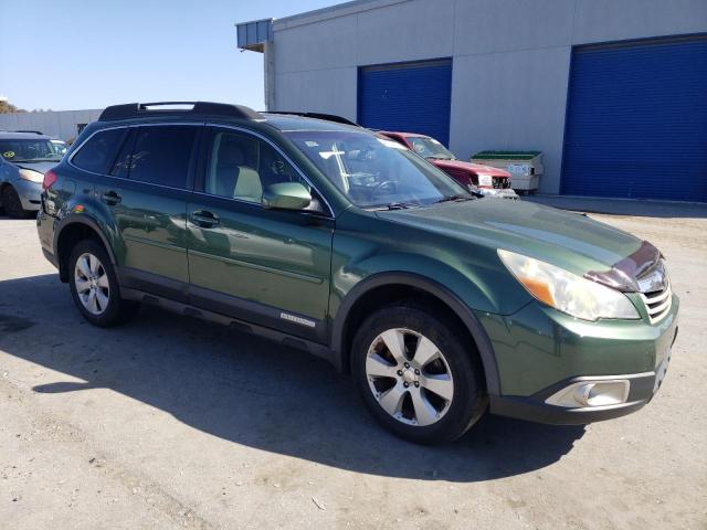 4S4BRCGC6A3342449 - 2010 SUBARU OUTBACK 2.5I PREMIUM GREEN photo 4