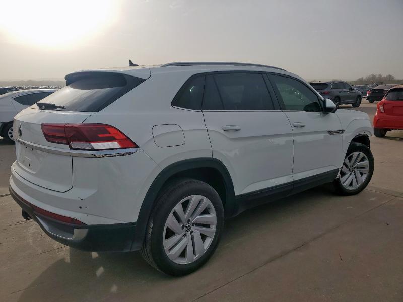 1V2WE2CA8NC209308 - 2022 VOLKSWAGEN ATLAS CROS SE WHITE photo 3
