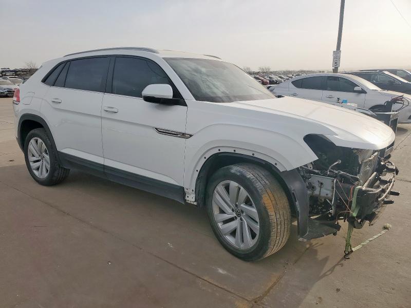 1V2WE2CA8NC209308 - 2022 VOLKSWAGEN ATLAS CROS SE WHITE photo 4