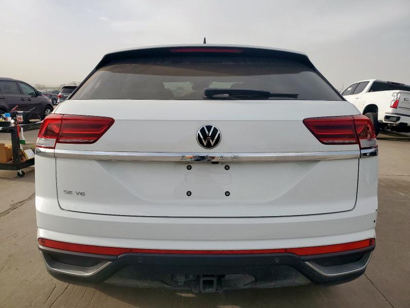 1V2WE2CA8NC209308 - 2022 VOLKSWAGEN ATLAS CROS SE WHITE photo 6