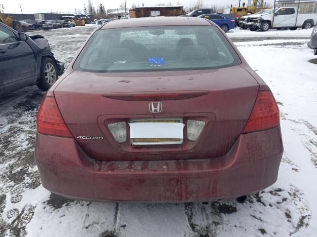 1HGCM56796A090188 - 2006 HONDA ACCORD EX MAROON photo 6