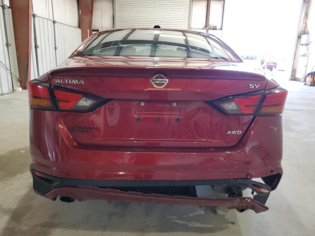 1N4BL4DW5LC213007 - 2020 NISSAN ALTIMA SV RED photo 6
