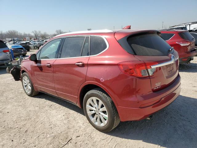 LRBFX2SA8JD005415 - 2018 BUICK ENVISION ESSENCE أحمر صورة 2
