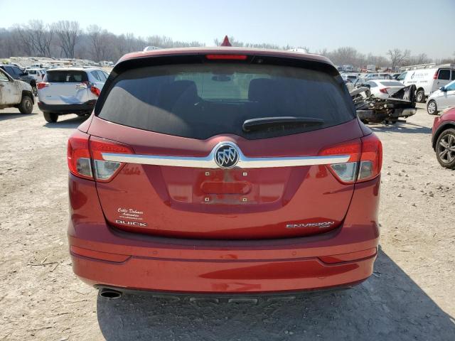 LRBFX2SA8JD005415 - 2018 BUICK ENVISION ESSENCE أحمر صورة 6