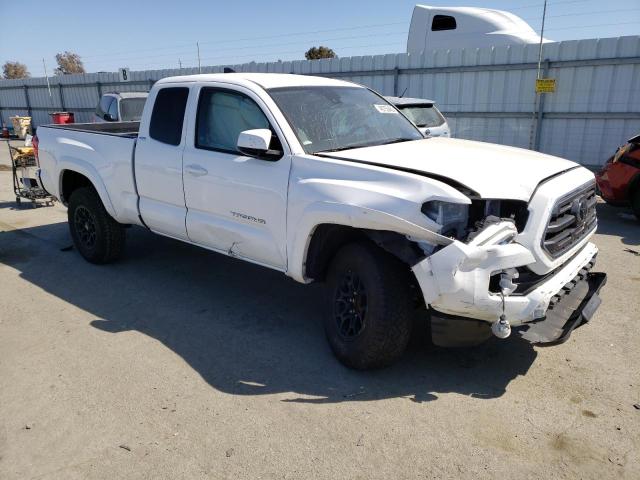 5TFRZ5CN9KX073556 - 2019 TOYOTA TACOMA ACCESS CAB WHITE photo 4