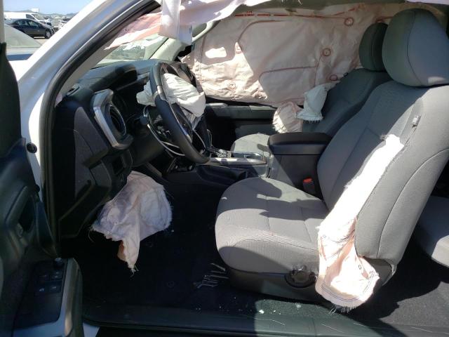 5TFRZ5CN9KX073556 - 2019 TOYOTA TACOMA ACCESS CAB WHITE photo 7