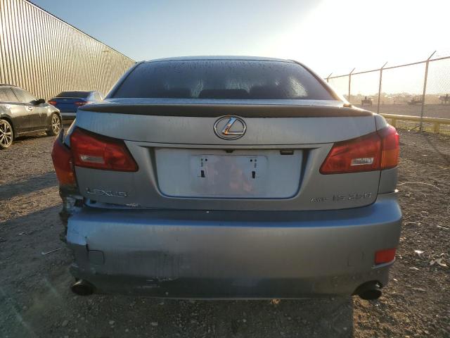 JTHCK262765004116 - 2006 LEXUS IS 250 BLUE photo 6