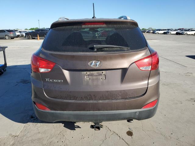 KM8JU3AG0FU031705 - 2015 HYUNDAI TUCSON LIMITED BROWN photo 6