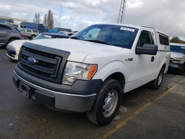 1FTMF1CM3EFA31087 - 2014 FORD F150 WHITE photo 1