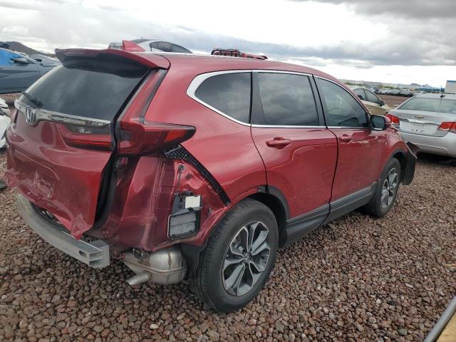 7FARW1H5XNE016439 - 2022 HONDA CR-V EX RED photo 3